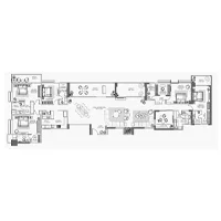 1 Presidential Baner 6 BHK Floor Plan Image